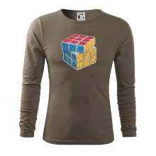 Rubikova kostka kreslená