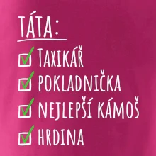 Táta - check list