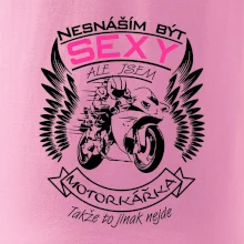Nesnáším být sexy - motorkářka (motorka)