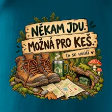 Někam jdu možná pro keš turistické boty