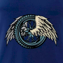 Moto kolo s křídly