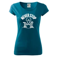 Never Stop a drummer
