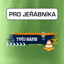 Stavba - vlastní nápis - jeřábník