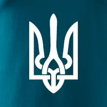 Ukrajina trojzubec velký