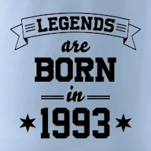 Legends are born in 1993