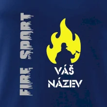 Hasiči - oheň - Váš název - Prso + záda