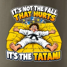 Pád bolí tatami judo