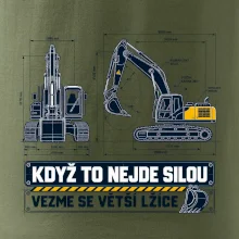 Když to nejde silou vezme se větší lžíce