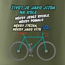 Život je jako jízda na kole