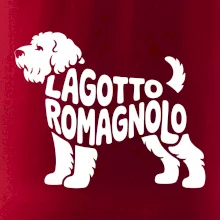 Lagotto romagnolo nápis v těle