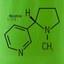 Molekulární struktura Nikotin