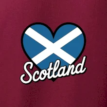 Scotland Srdce s vlajkou
