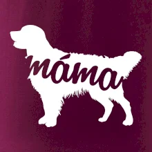 Zlatý retrívr máma obrys