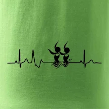 EKG synchronizované plavání