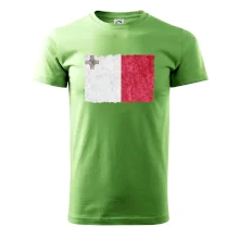 Vlajka Malta okousaná