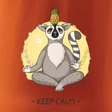 Yoga - keep calm kreslený Yoga - keep calm kreslený