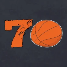 Basketball kulaté narozeniny 70