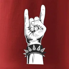 Rock ruka s náramkem