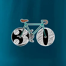 Narozeniny 30 let na kole