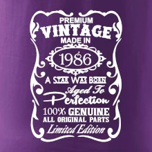 Vintage Etiketa - 1986