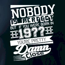 Nobody is perfect - Vlastní ročník