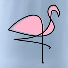 Plameňák na hubené noze