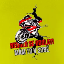 Nedalo se odolat, mám to v sobě silniční motorka
