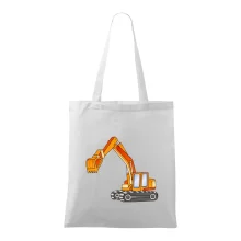 Bagr bez nápisu oranžový