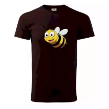 Parové triko - Včela a květina