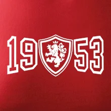 Narozeninový motiv - znak - 1953