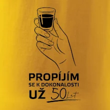 Panák alkoholu - propím se už 50 let