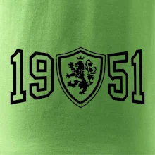 Narozeninový motiv - znak - 1951