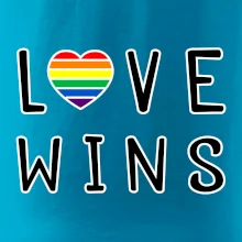 Love wins nápis