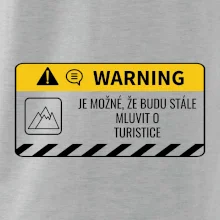 Warning mluvení - turistika