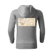 Mapa Báňské dráhy z Moravské Ostravy do Doubravy