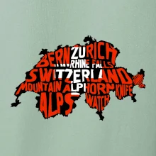 Mapy - názvy měst - Švýcarsko