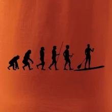 Evoluce paddleboard muž