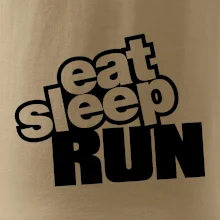 Eat sleep run velké Eat sleep run velké