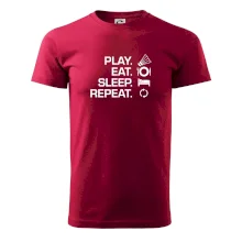 Play Eat Sleep Repeat badminton