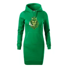 Zhulený lev zelený