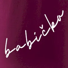 Mikina babička se jmény dětí