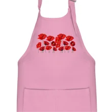 Vlčí mák v řadě