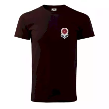 Folklor na prsu květina kulatá