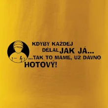 Elektrikář - kdyby každej dělal jak já, tak to máme už dávno hotový