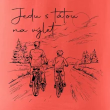 Cyklistika  - Jedu s tátou na výlet - Táta a syn