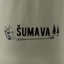 Šumava nápis