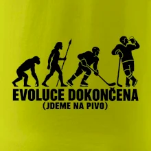 Hokejová evoluce jdeme na pivo