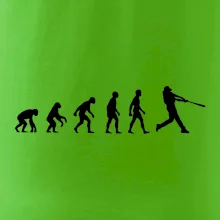 Evoluce baseball pálkař odpal