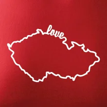 Czech love mapa