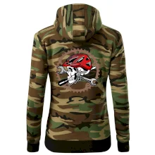 Lebka biker opravář